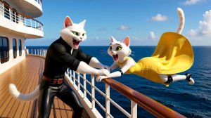 Папа кот предал свою возлюбленную.  Час расплаты настанет. Трогательная история