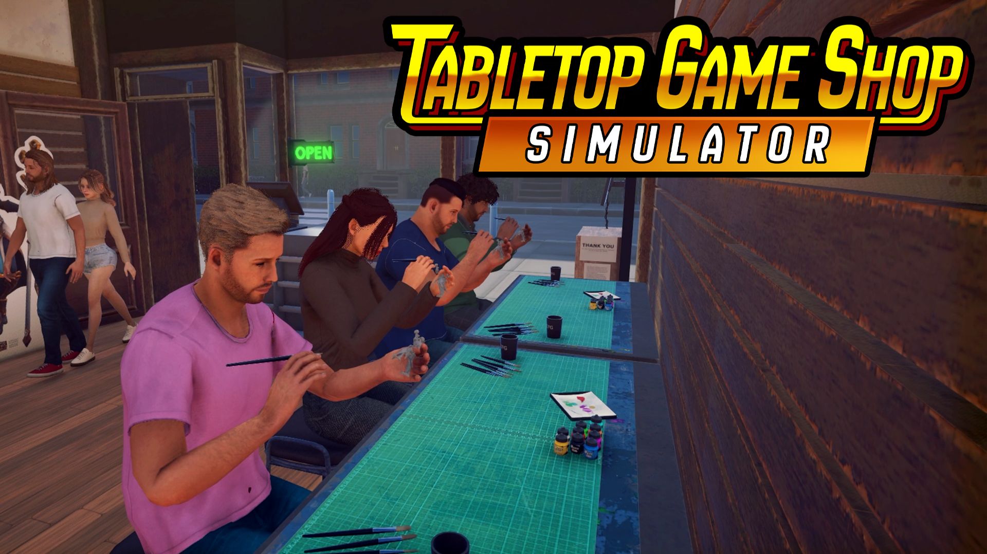 МИНИФИГУРКИ - Tabletop Game Shop Simulator #первыйвзгляд