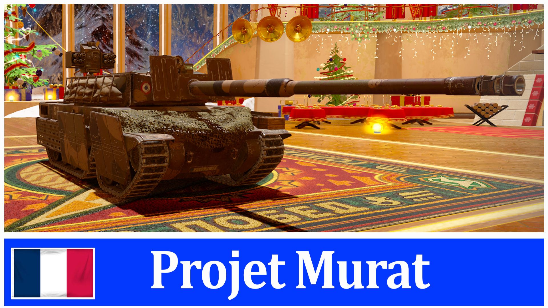 Projet Murat. Первые 100 боёв. Tanks Blitz