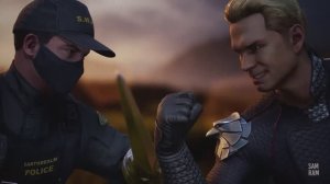 Mortal Kombat 1 - T-1000 vs Хоумлендер. Фаталити