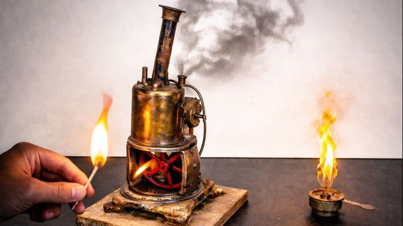 Паровая Мини-Машина BING 1923 Года смотреть онлайн