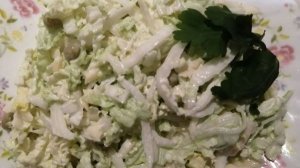 Самый Простой САЛАТ из ПЕКИНСКОЙ КАПУСТЫ