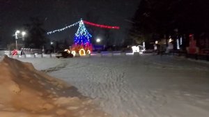 Новогодняя ёлка иду на работу ❄️☃️