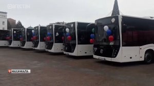 Более 80 новых пассажирских автобусов запустят в Махачкале уже с 1 января