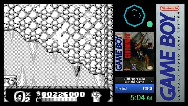 Cliffhanger (GB) Speedrun In 8m 24s