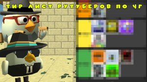 Тир лист рутуберов по чикен гану ден19к#жура24к#кореш24к#марк12к#чг