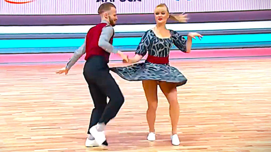 Чемпионат мира по буги-вуги 2019, первый быстрый раунд - Сондре и Таня. #Танцы смотреть онлайн