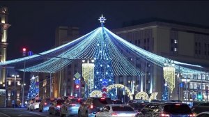 Потрясающее Рождество в Москве огни атмосфера и зимняя магия 🎄✨