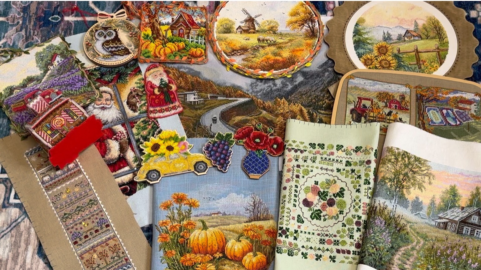 Вышивка крестом/ Вышивальные Итоги 2025. смотреть онлайн