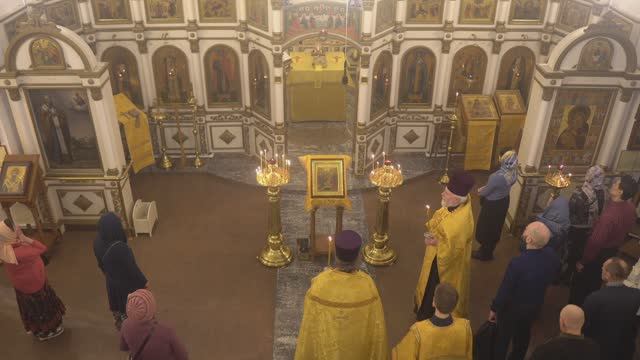 Запись трансляции 27 декабря 17:00. Всенощное бдение смотреть онлайн