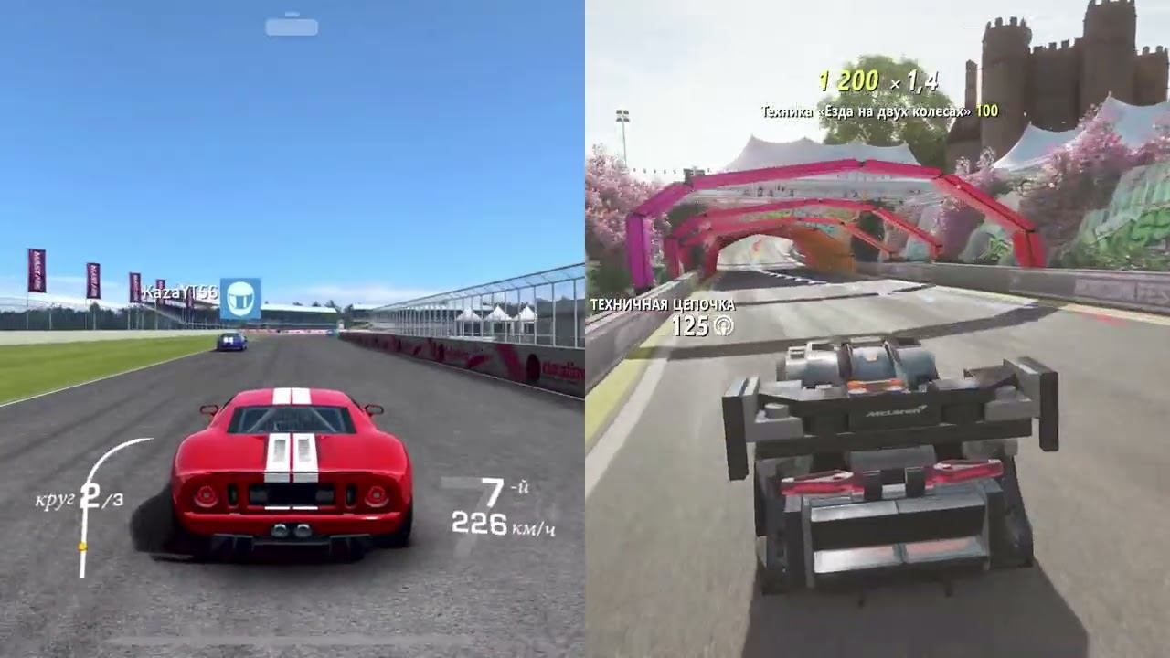 Real Racing 3 Против Forza Horizon 4 Часть 2 @marinammm790 @aiyouha смотреть онлайн