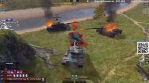 Tanks blitz Катаемся на T-57 Heavy Прокачиваемый ТТ 10 уровень Америки #Танки #блиц #блитс #MIRZABEG