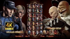 Игра за Sonya Blade & Stryker в Mortal Kombat Komplete Edition на PS3 Expert в 4K