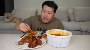 Острые куриные ножки. Мукбанг по Корейски, кушаем и наслаждаемся.