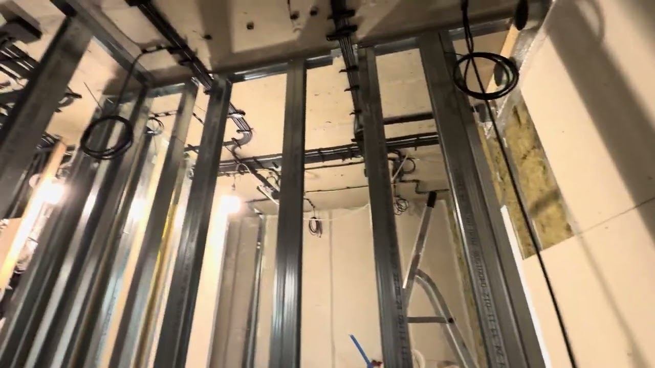 ЭТАП ЗАШИВКИ ЛИСТОВОГО МАТЕРИАЛА | Ремонт квартиры в ЖК 