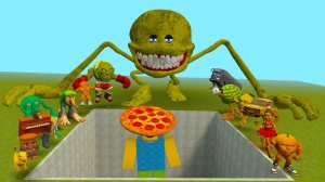 Noobini Pizzanini VS The Giant Pit with New Italian Memes & Female Cursed Deer