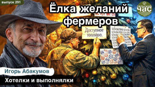 Ёлка желаний фермеров. Сельский час #291 (Игорь Абакумов)