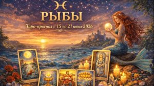 ♓ Рыбы — таро-прогноз с 15 по 21 июня 2026: внутренний поток 🔮