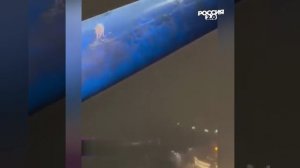 Это реально страшно! Она - на высоте птичьего полёта! Изморозь. Скользко. Ни хрена не видно. Но она