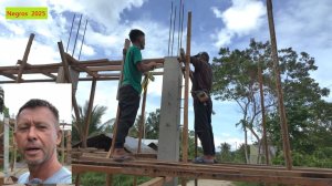 Филиппинка на русском. Стройка. Армопояс. Трудности.