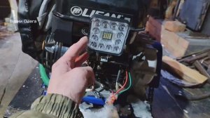 ПОСТАВИЛ НОВЫЙ ПРОЖЕКТОР НА МОТОСОБАКУ АЛЬБАТРОС. 16.12.25