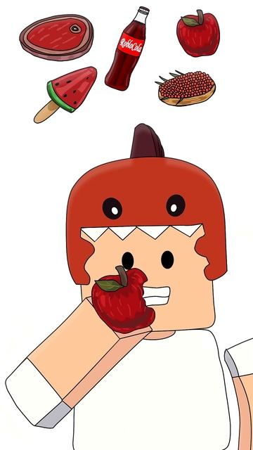 RED Food Dino Kid MUKBANG (99 NIGHTS IN THE FOREST ROBLOX) смотреть онлайн