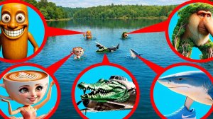 МОЙ ДРОЙ СНЯЛ ТУНГ ТУНГ САХУРА БРР БРР ПАТАПИМА и БОМБОРДИНО КРОКОДИЛО на озере БРЕЙНРОТОВ