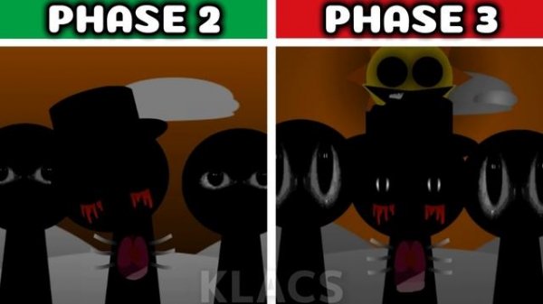 спрунки anti-shifted фаза 2 против фаза 3