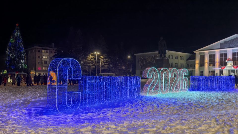 В Рубцовске открыли главную городскую елку смотреть онлайн
