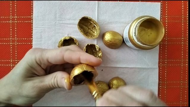 ЁЛОЧНАЯ ИГРУШКА СВОИМИ РУКАМИ * ЗОЛОТОЙ ОРЕШЕК
