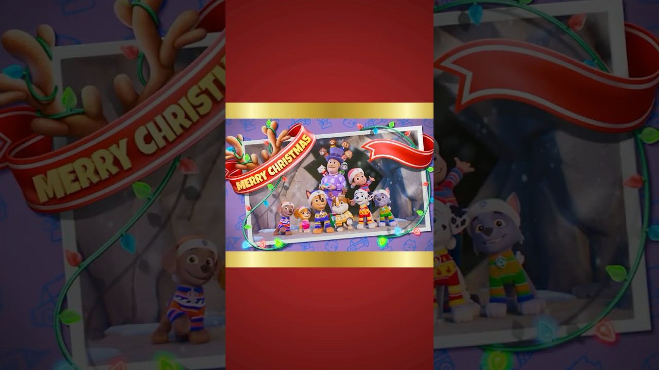 Щенячий патруль желает веселого Рождества! | Nick Jr. Cyrillic #shorts смотреть онлайн