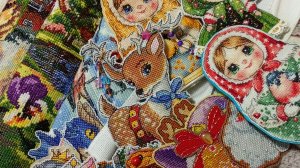 вышивальные итоги 2025.😌🥳.только Финиши.Вышивка крестом.