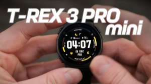 Лучшие компактные часы 2026 - Amazfit T-Rex 3 Pro 44mm - Как Garmin Fenix 8 43mm и Coros Pace Pro