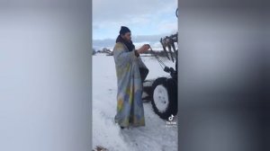 27-12-2025 утренний запуск SITRACa в минус 23 с ветром после длительной стоянки