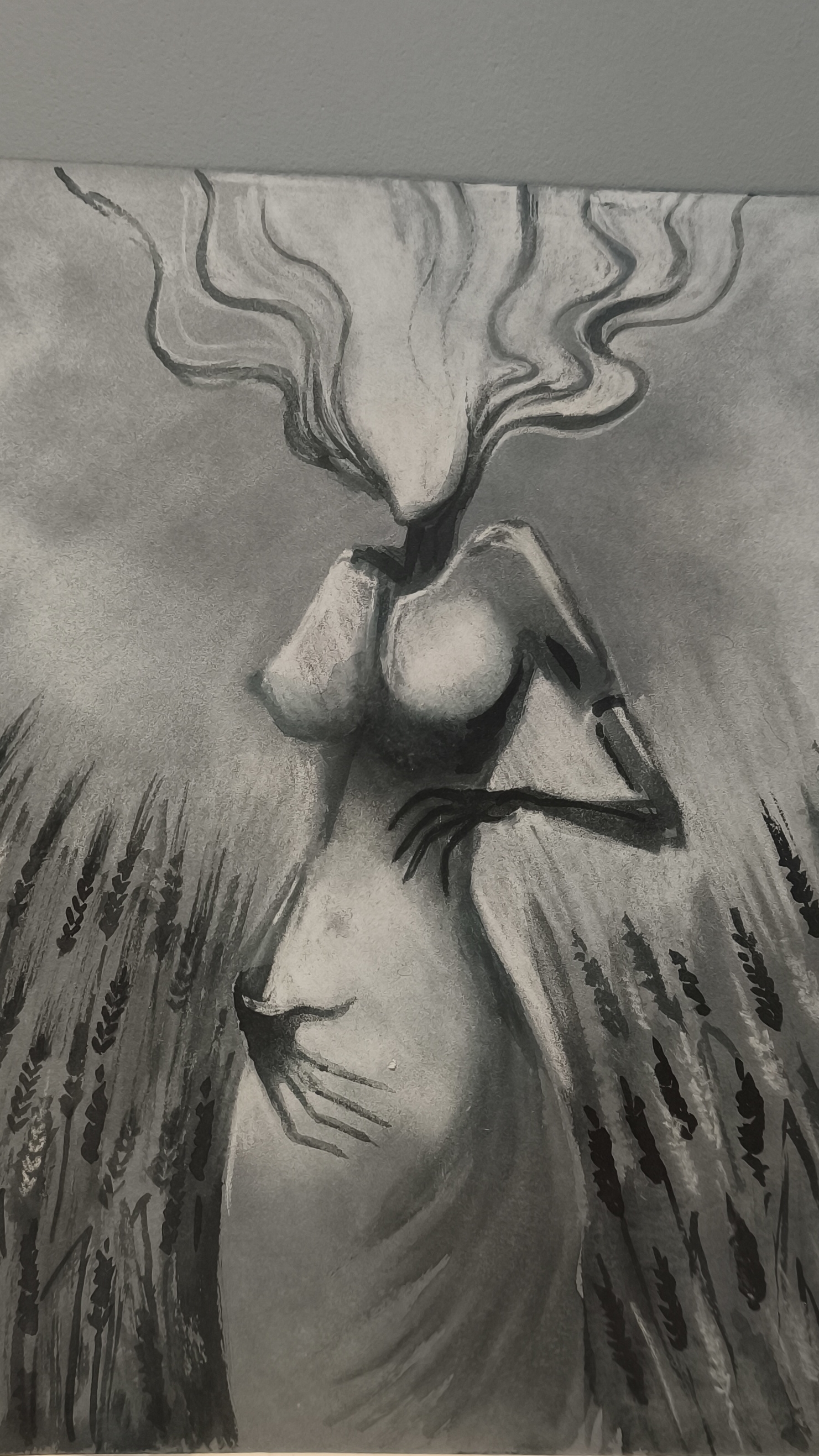 #мои_рисунки + ии #арт #монохром смотреть онлайн