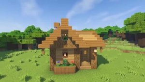 Уютный дом для выживания в Майнкрафте!