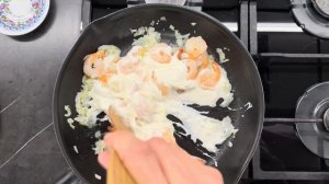 Креветки в сливочном соусе | Creamy Garlic Shrimp Recipe