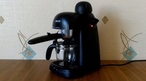 Приготовление эспрессо. DEXP EM-800