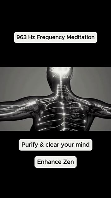 963 Hz Frequency Meditation. Listen to purify & clear the mind. смотреть онлайн