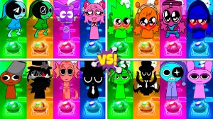 ВСЕ СПРУНКИ МЕГАМИКС 157-160 уровни - Мультики про Спрунке | МУЛЬТФИЛЬМЫ SPRUNKI в Tiles Hop