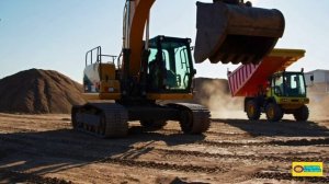 МУЛЬТИКИ ПРО ТЕХНИКУ. Приключения экскаватора на стройке. Задорные ПЕСЕНКИ ДЛЯ МАЛЫШЕЙ.