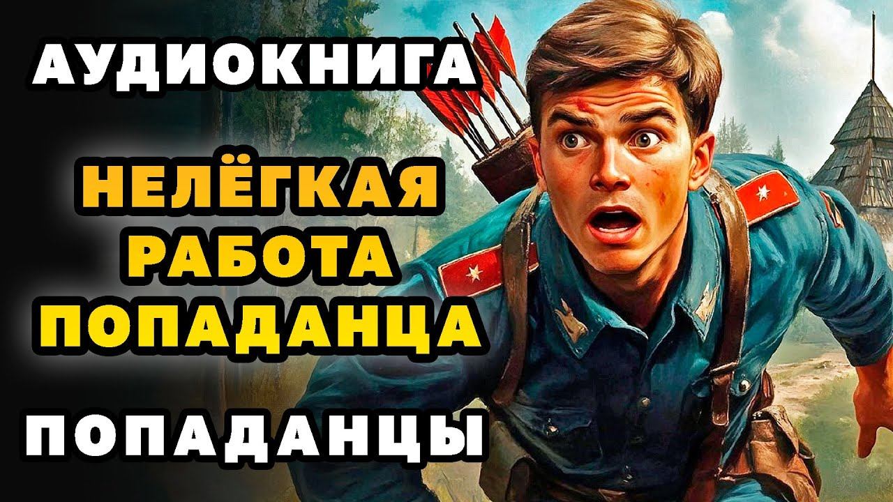 АУДИОКНИГА ПОПАДАНЦЫ ✪ НЕЛЁГКАЯ РАБОТА ПОПАДАНЦА ✪ ПОЛНОСТЬЮ