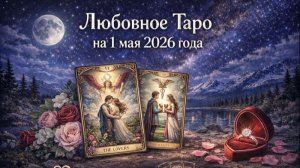 💖 Любовное Таро на 1 мая 2026 года: чувства, намерения и новые импульсы 🔮✨