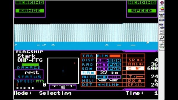 Strike Fleet (1987)  [Apple II]