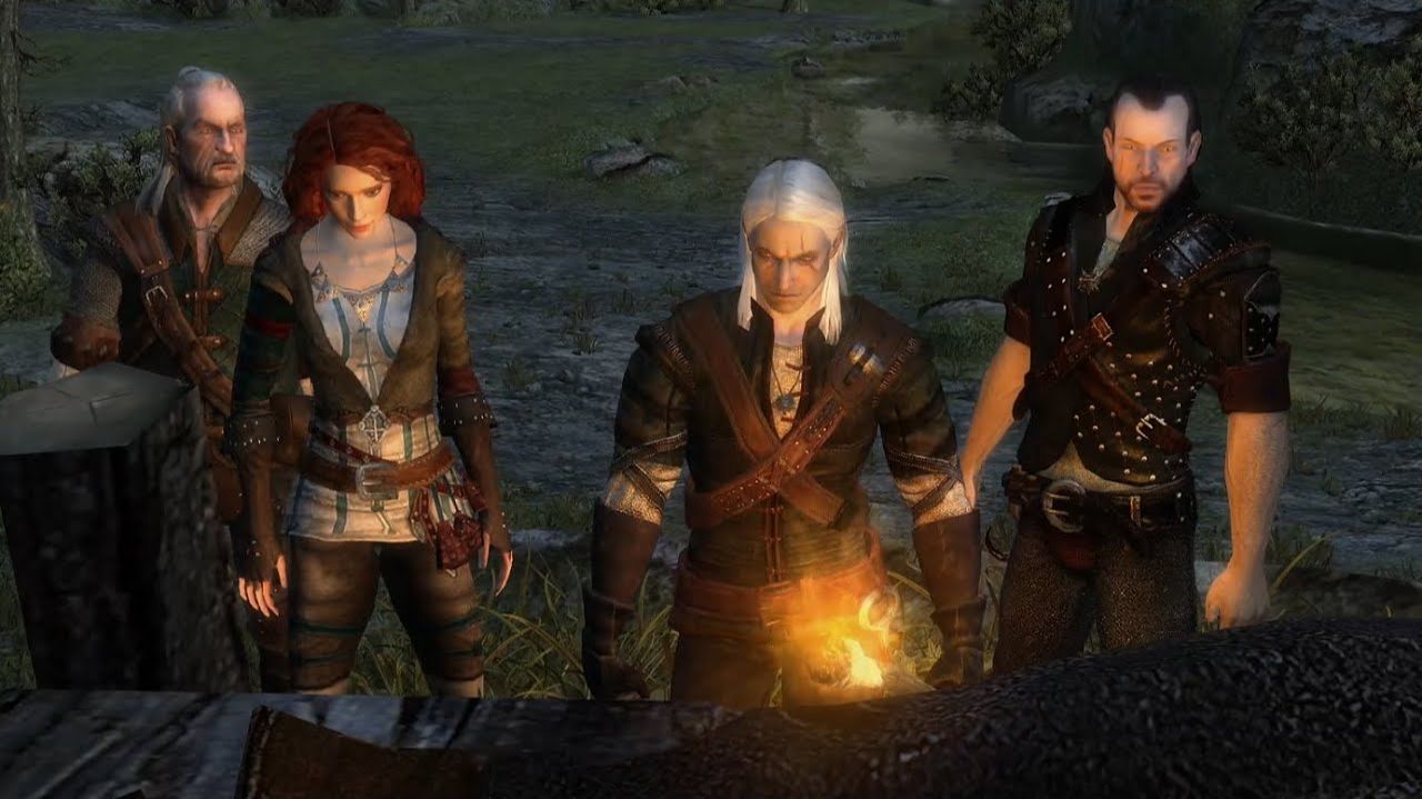 The Witcher / Ведьмак с модами "Лорный ремастер" #1 смотреть онлайн