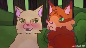 Огнезвёзд и Песчаная Буря мап коты воители