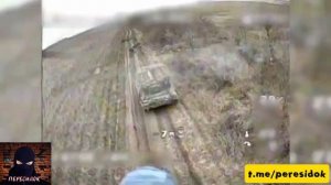 Подборка ударов дроном "Бумеранг" по технике противника