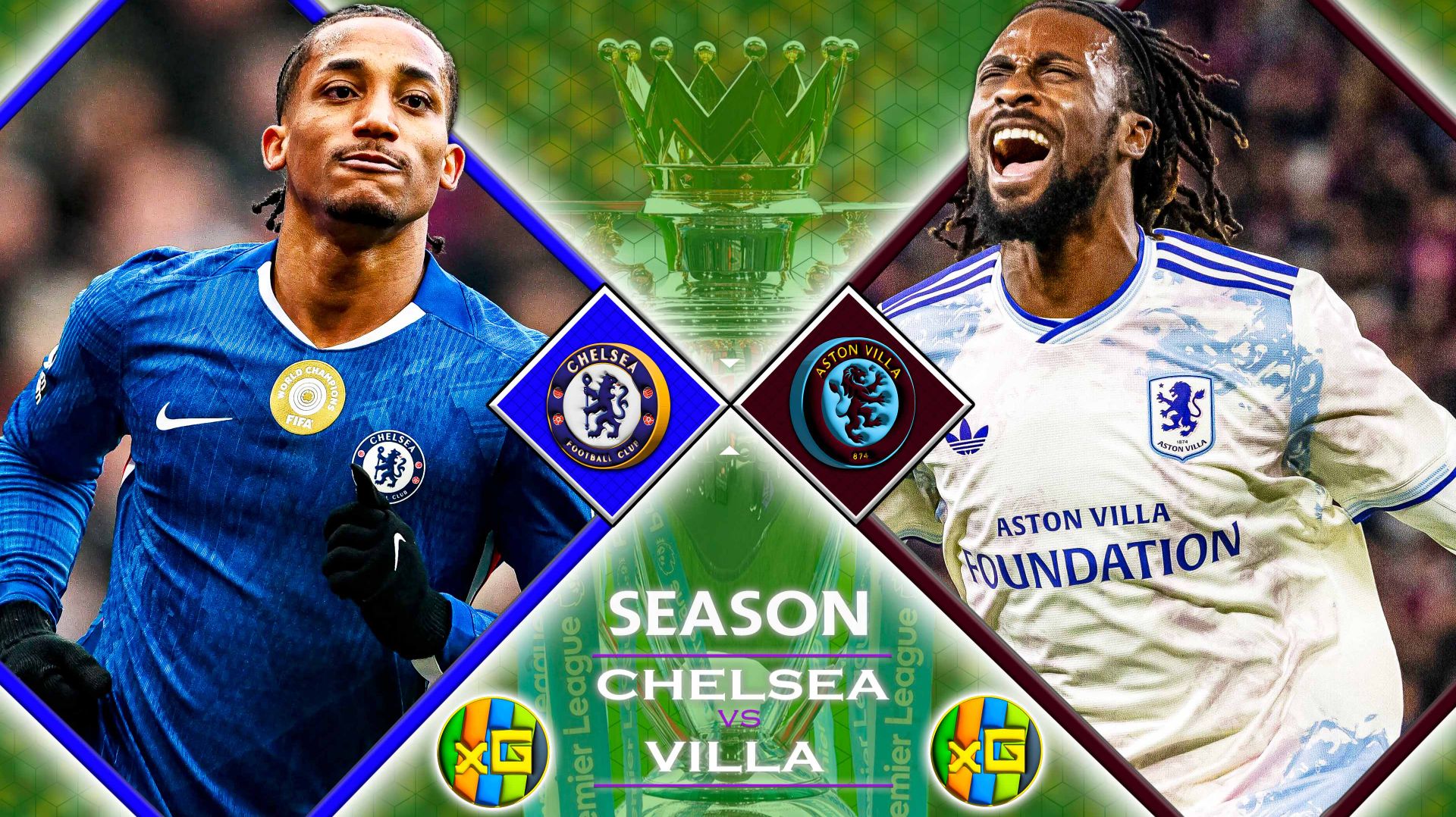 Челси - Астон Вилла | Чемпионат Англии | 27.12.2025 | Прямая трансляция |xG смотреть онлайн