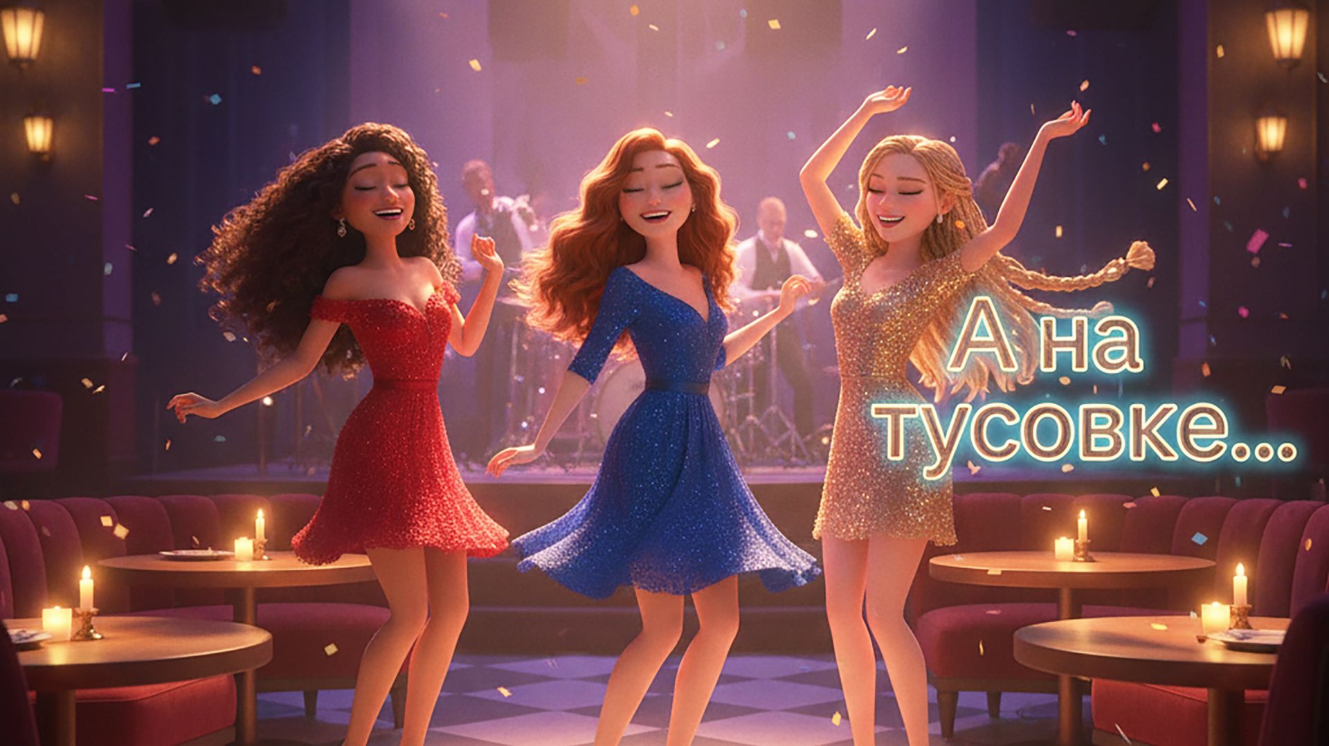 Новогодний корпоратив для народа - Новогодняя зажигательная песня Алекс Ч смотреть онлайн