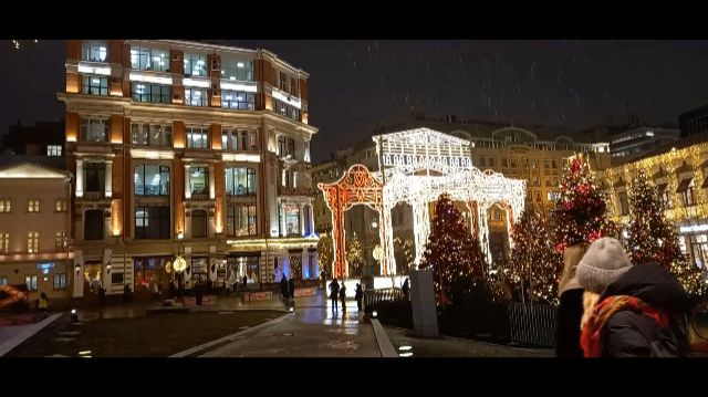 Москва новогодняя  Кузнецкий мост 2025/2026